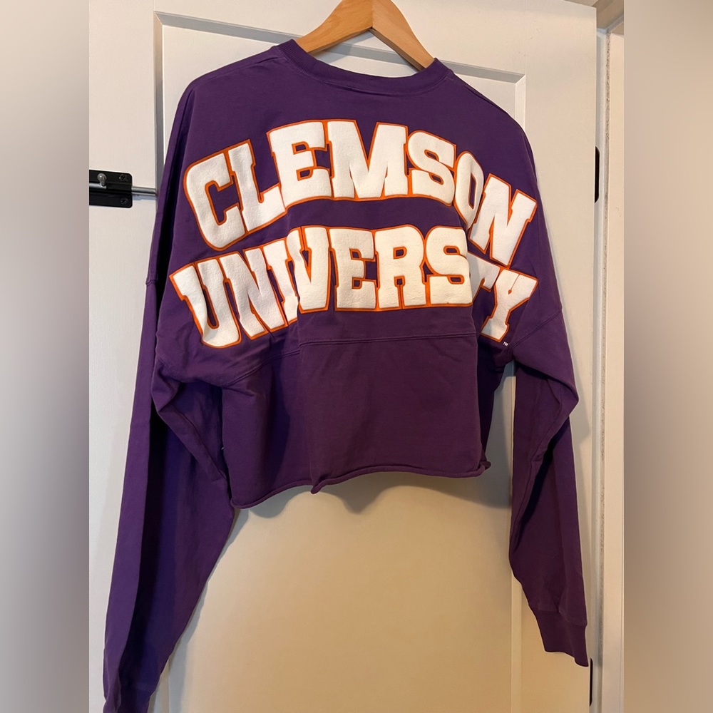 Clemson University Cropped Spirit Jersey